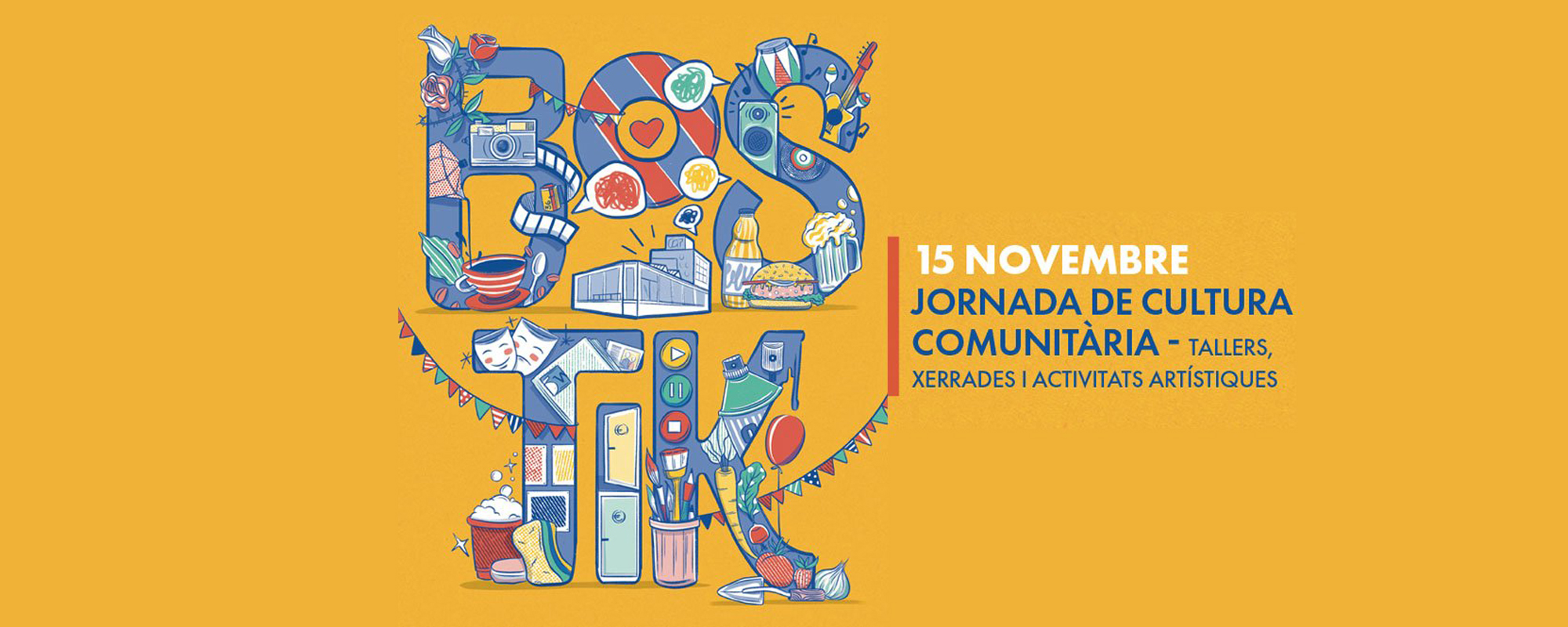 Jornada de Cultura Comunitària pels 10 anys de la Bòstik!