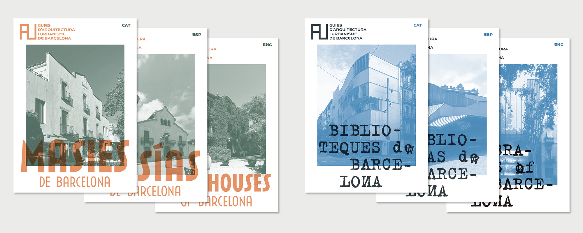 Nous plànols guia sobre les masies i les biblioteques de Barcelona
